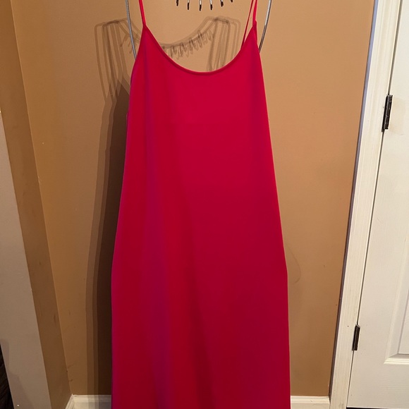 Zara Pink Maxi Dress Size S - Picture 3 of 5